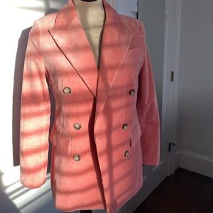 Pink Corduroy blazer
